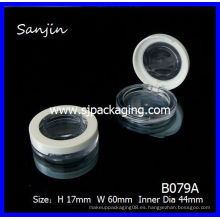 2014 nuevo producto Transparente skylight polvo compacto caso mini polvo compacto compacto compacto polvo de cara caso